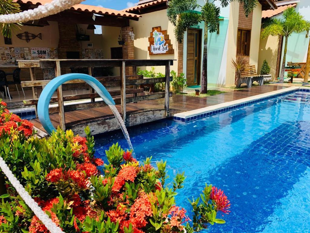 Flats Villas Litoral Sul - Lagoa Do Pau - Coruripe - Al מראה חיצוני תמונה